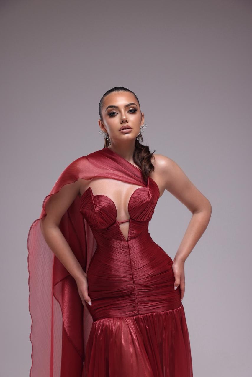 She's Trouble - Long Dress - Image 2