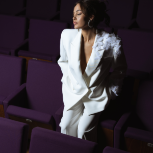 Celestial White Suit